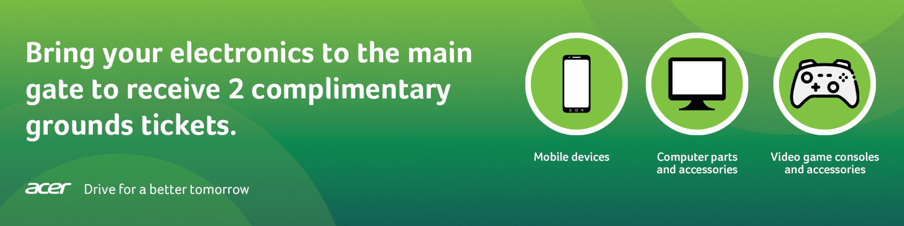 Acer Drive for a Better Tomorrow